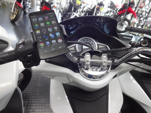 Bikeにスマートフォン