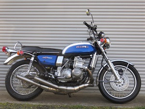 甦ったGT750現代に・・