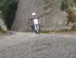 林道への道！（2）