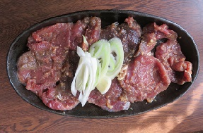 鹿肉定食！