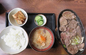 鹿肉定食！
