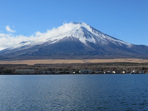 今の富士山！