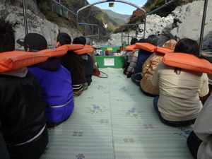 大歩危ライン下り