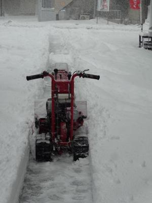 除雪機　（活躍）