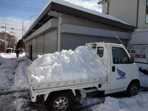 除雪機　（活躍）