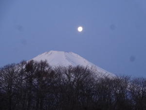 真っ赤に燃える太陽