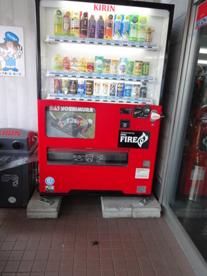 早朝のお客様（かぶと虫）