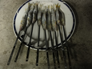 鮎のろばた焼き