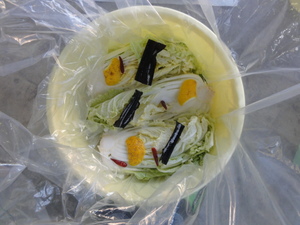 素人野菜研究会（白菜漬け）