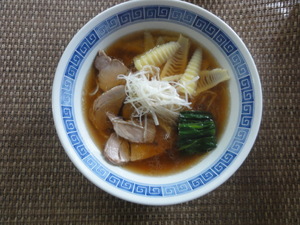 竹の子ラーメン