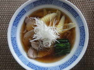 竹の子ラーメン