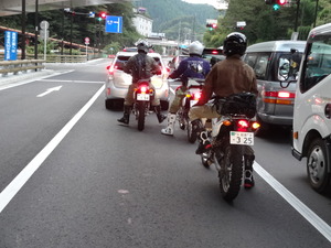 山梨県（林道ツーリング）