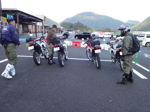 山梨県（林道ツーリング）