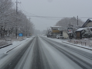 山中湖は雪！（わかさぎ釣り）