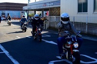 原付ツーリング(朝霧高原)